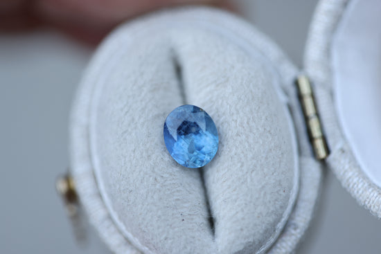 1.49ct oval blue purple sapphire