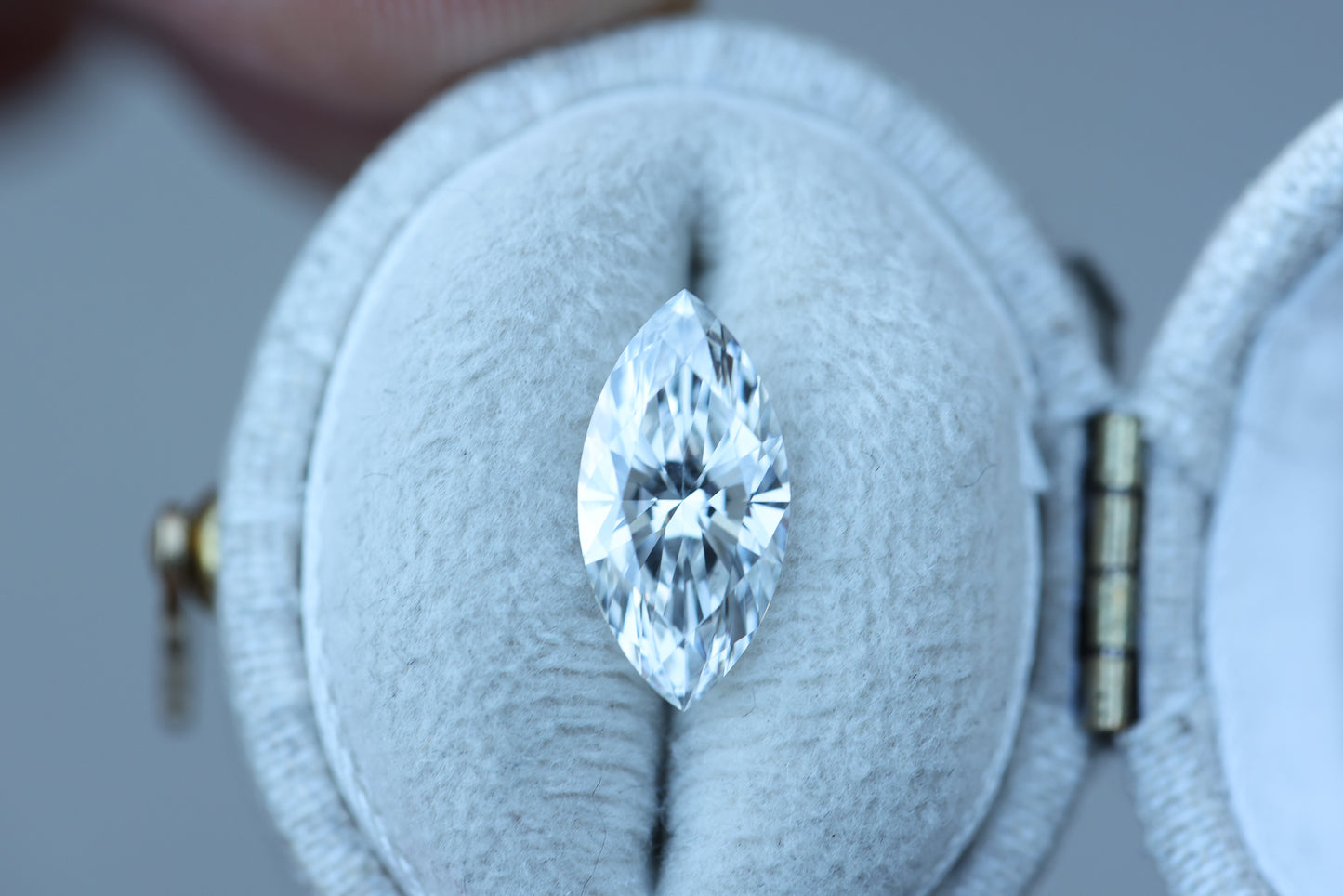 1.96ct marquise lab diamond, F/VS1