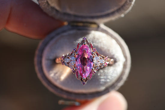 Briar Rose Starlight with 12x6mm marquise