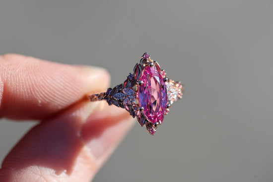 Briar Rose Starlight with 12x6mm marquise