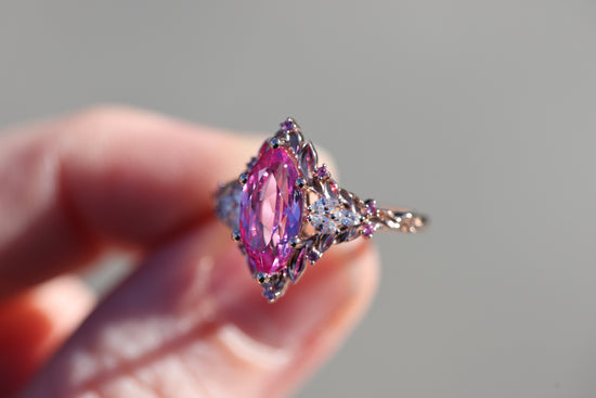 Briar Rose Starlight with 12x6mm marquise