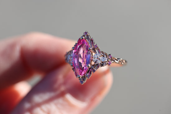 Briar Rose Starlight with 12x6mm marquise