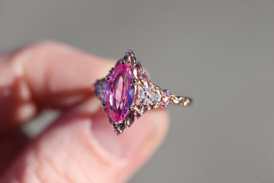 Briar Rose Starlight with 12x6mm marquise