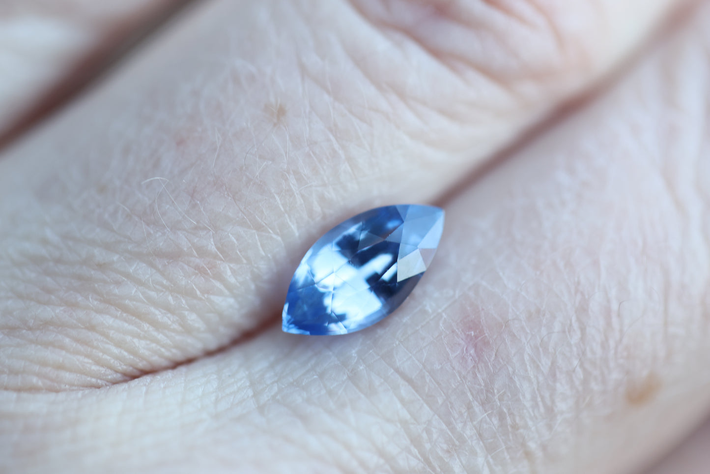 2.05ct marquise blue sapphire