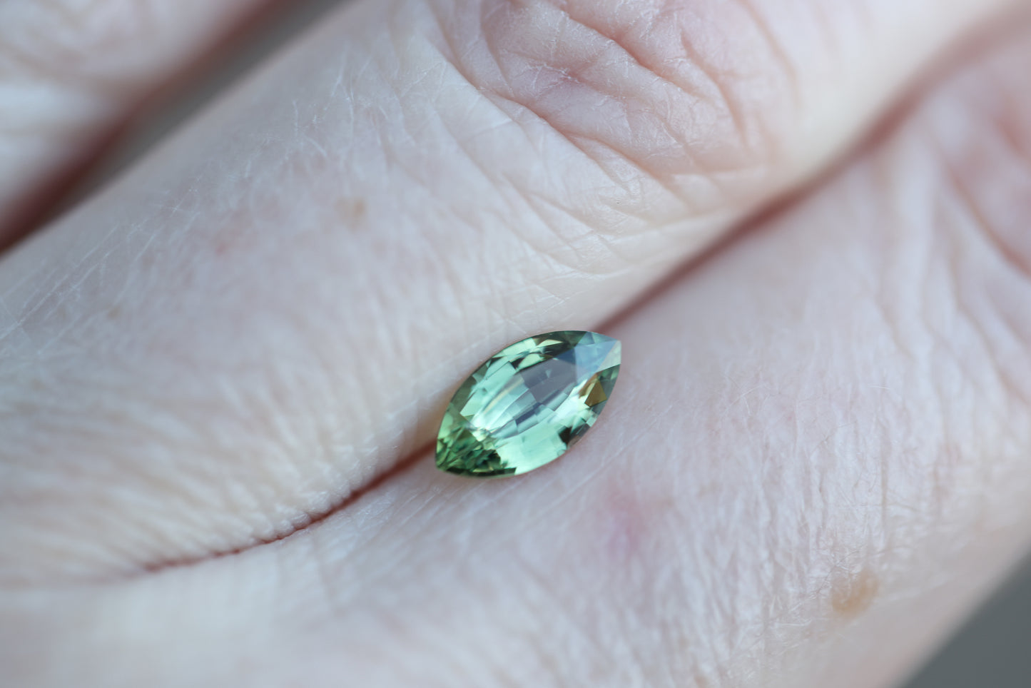 .96ct marquise green sapphire