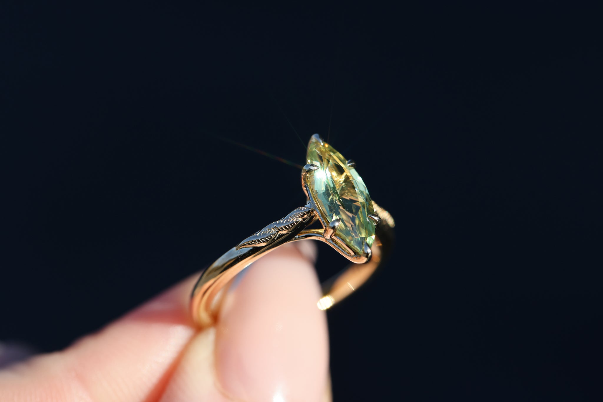Mirkwood (setting only) – Oore Jewelry