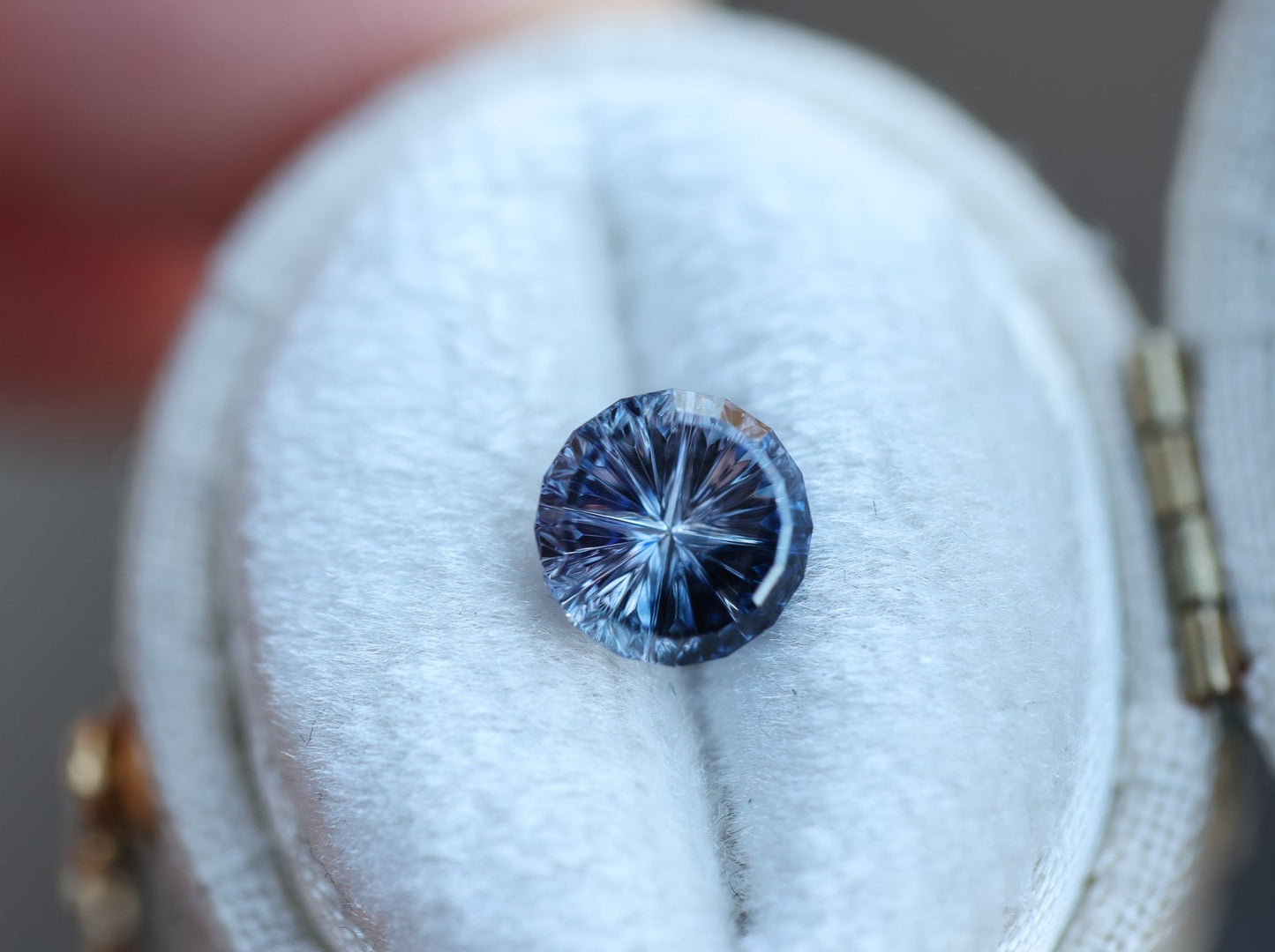 1.8ct Parti purple/pink blue sapphire- Starbrite cut by John Dyer