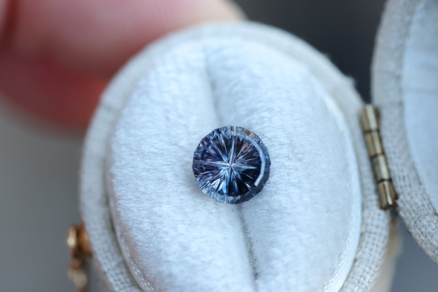 1.8ct Parti purple/pink blue sapphire- Starbrite cut by John Dyer