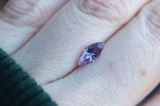 1.32ct purple marquise sapphire- Regal Radiant cut by John Dyer