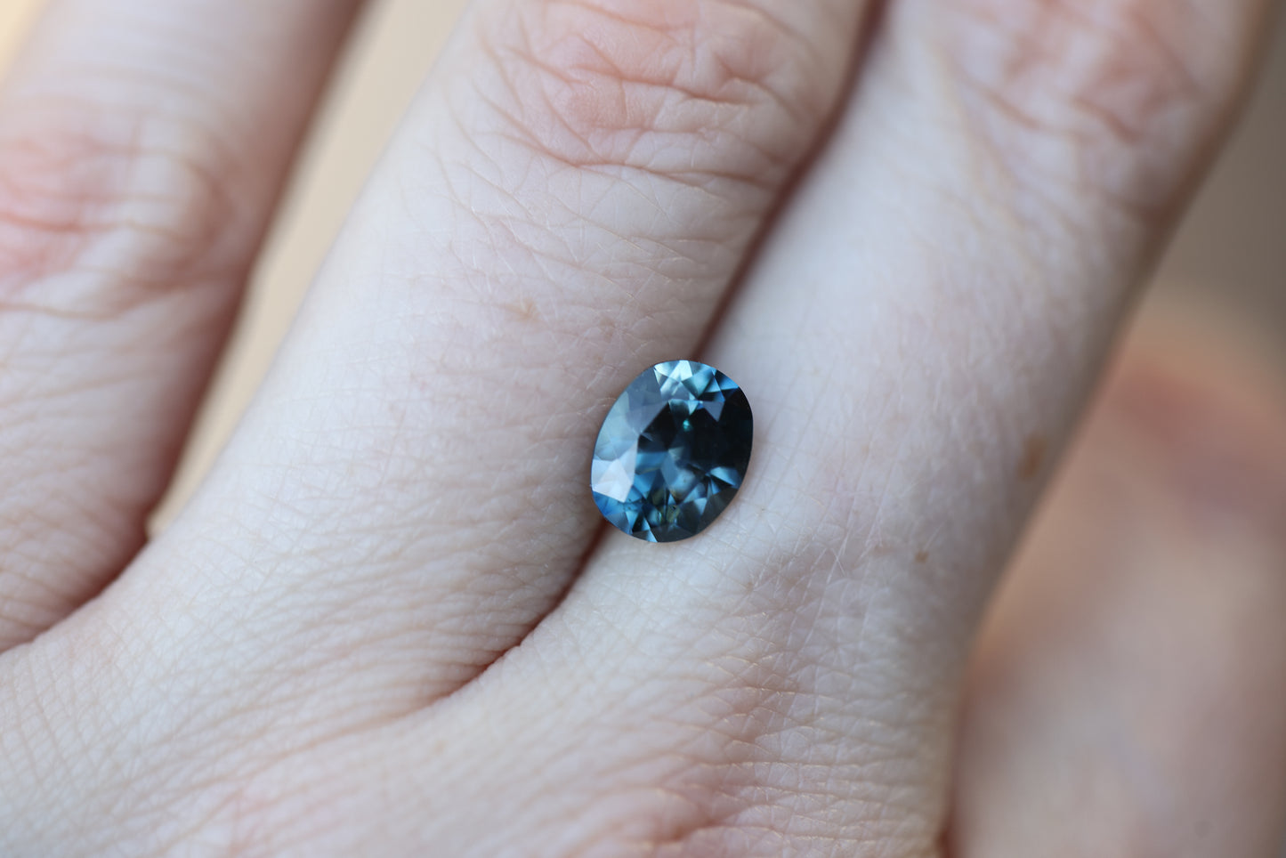 2.31ct Oval Blue Sapphire