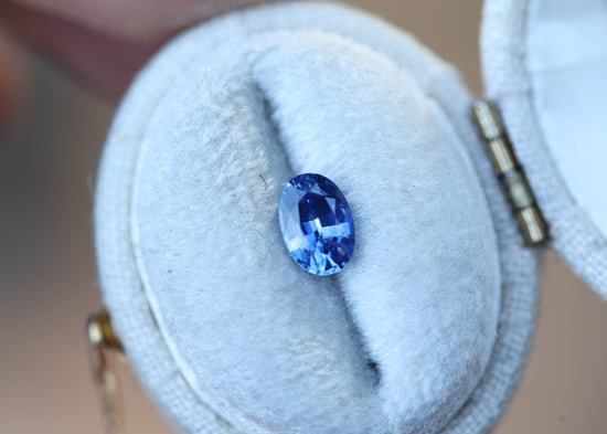 .88ct Oval Blue Sapphire