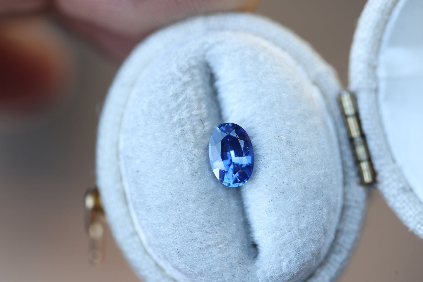 .88ct Oval Blue Sapphire