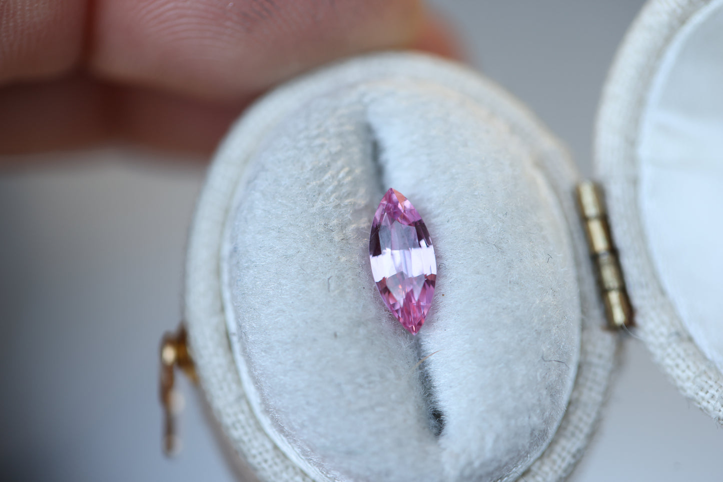 1.09ct Marquise Vivid Pink Sapphire