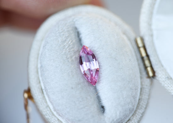 1.09ct Marquise Vivid Pink Sapphire