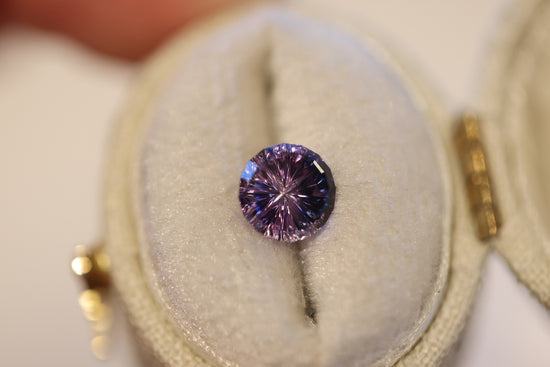 1.8ct Parti purple/pink blue sapphire- Starbrite cut by John Dyer