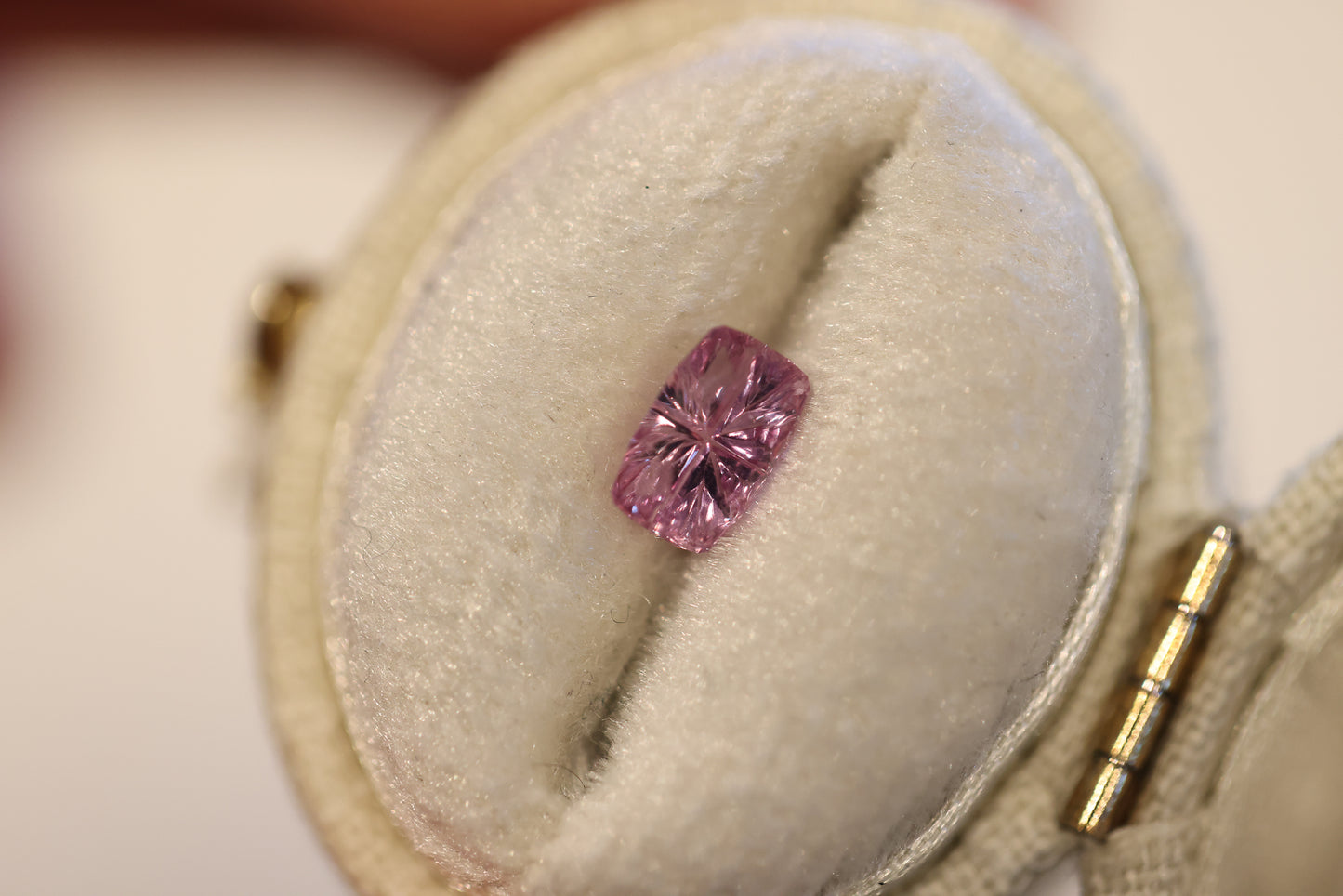 .75ct pink cushion cut sapphire- Starbrite cut by John Dyer