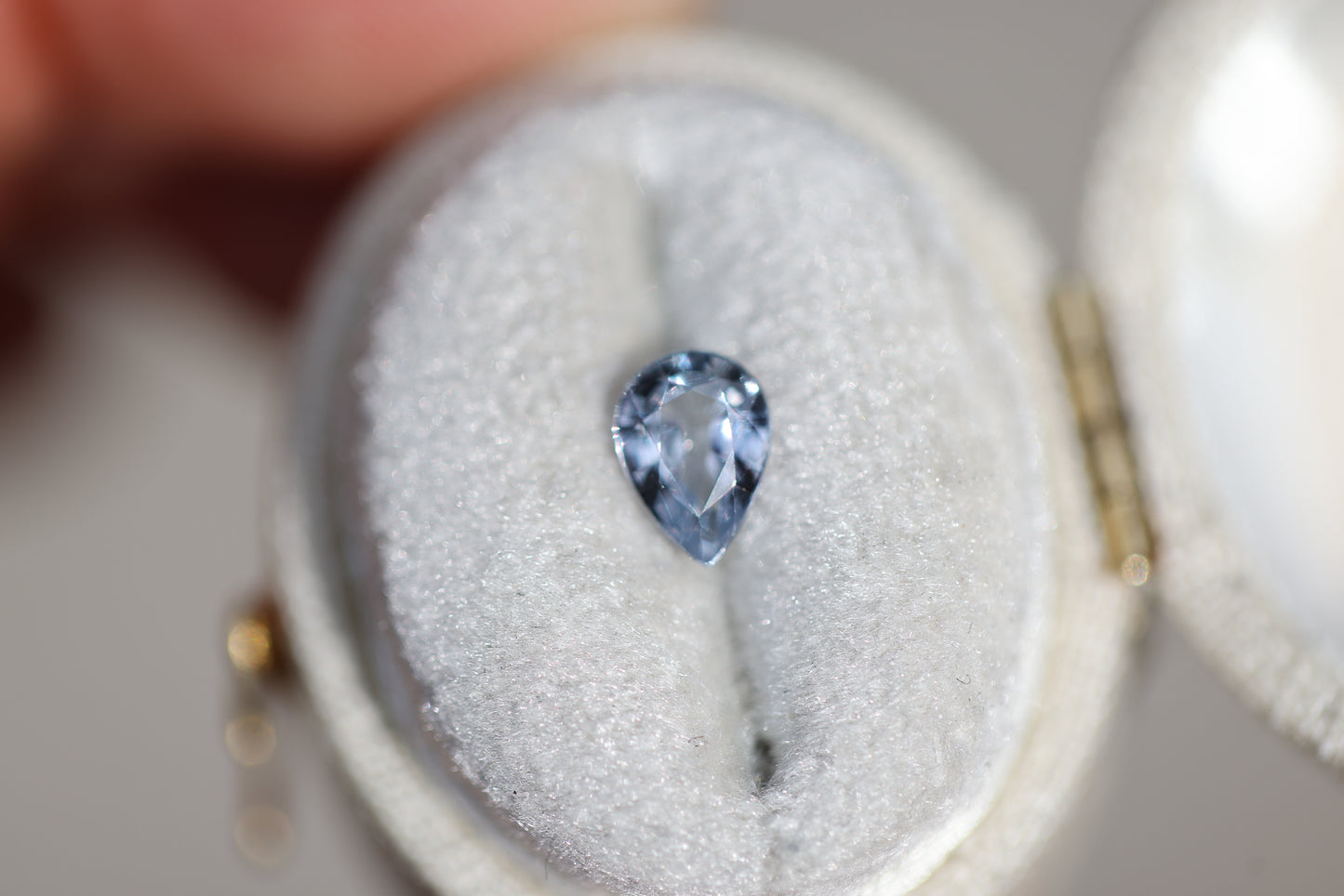 .95ct Pear Light Blue Sapphire