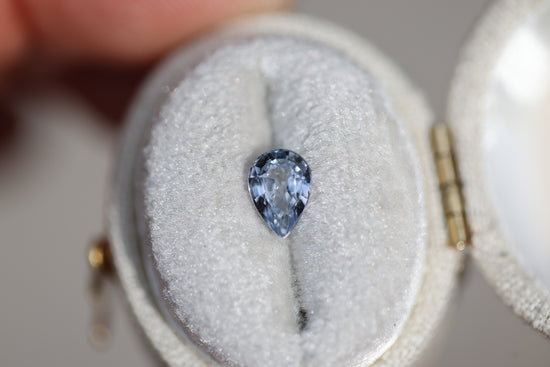 .95ct Pear Light Blue Sapphire