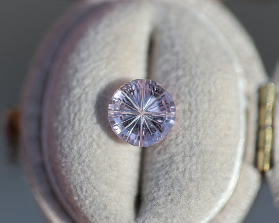 1.93ct round light pink sapphire - Starbrite cut by John Dyer