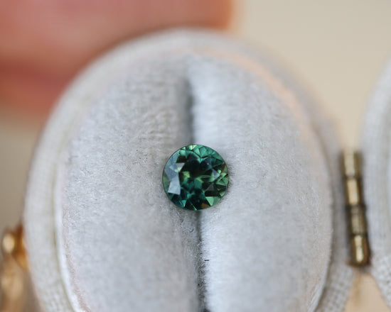 .81ct Green Teal Sapphire