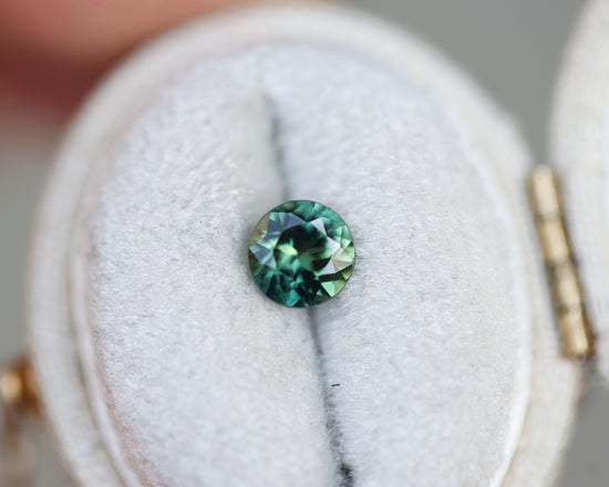 .81ct Green Teal Sapphire