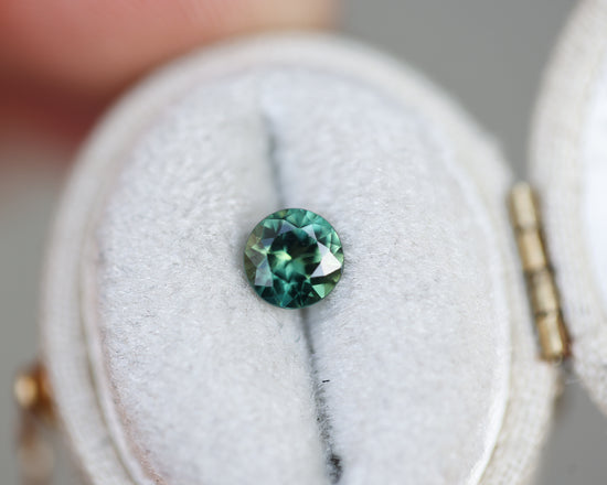 .81ct Green Teal Sapphire