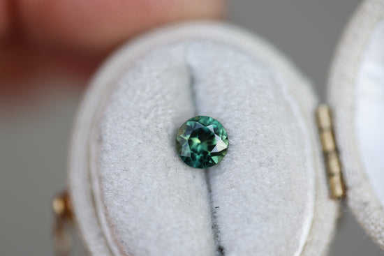 .81ct Green Teal Sapphire