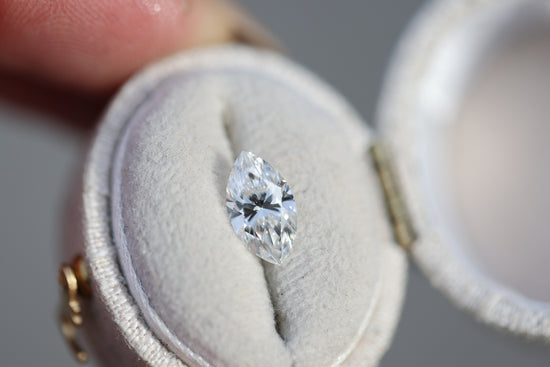 1.21ct marquise lab diamond, E/VS1