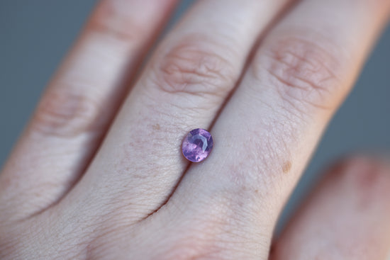 1.06ct Oval Pink Purple Sapphire