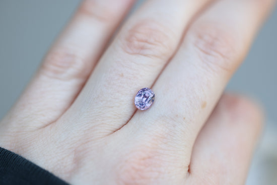 1.55ct Oval Opalescent Purple Pink Sapphire