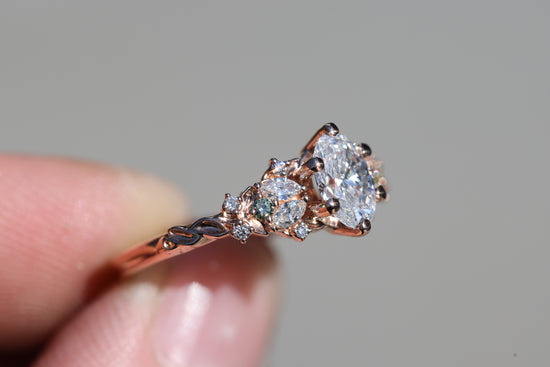 READY TO SHIP- Size 7, 14k Rose Gold Enchanted Garden