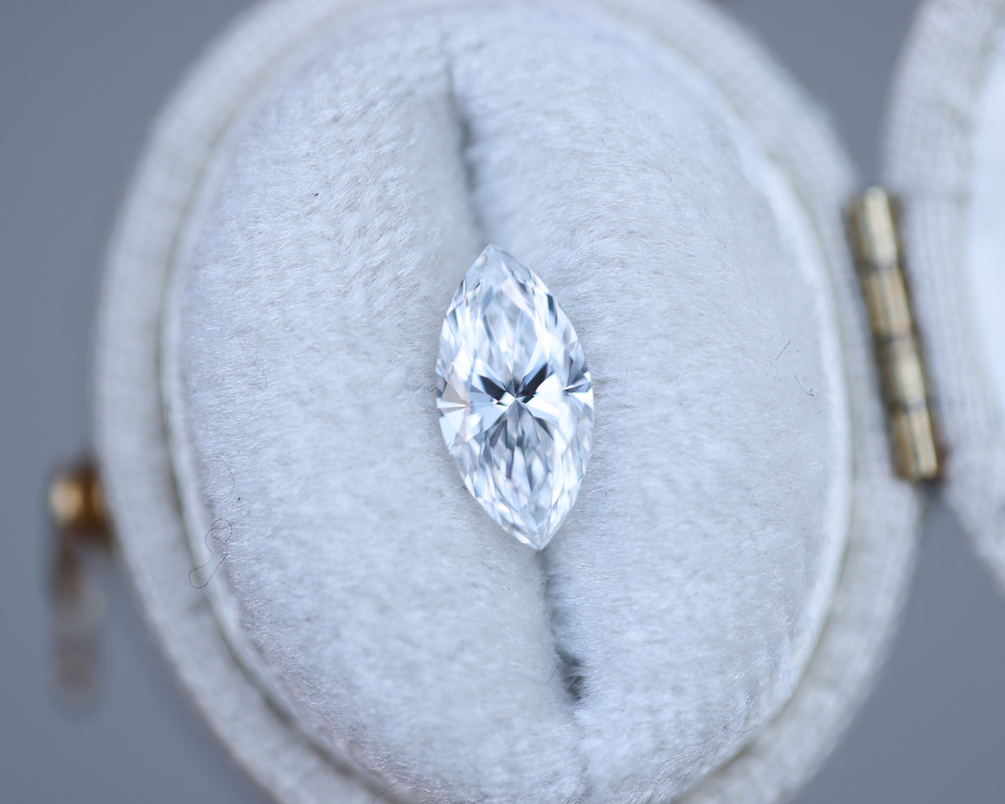 1.06ct marquise lab diamond, D/VS1