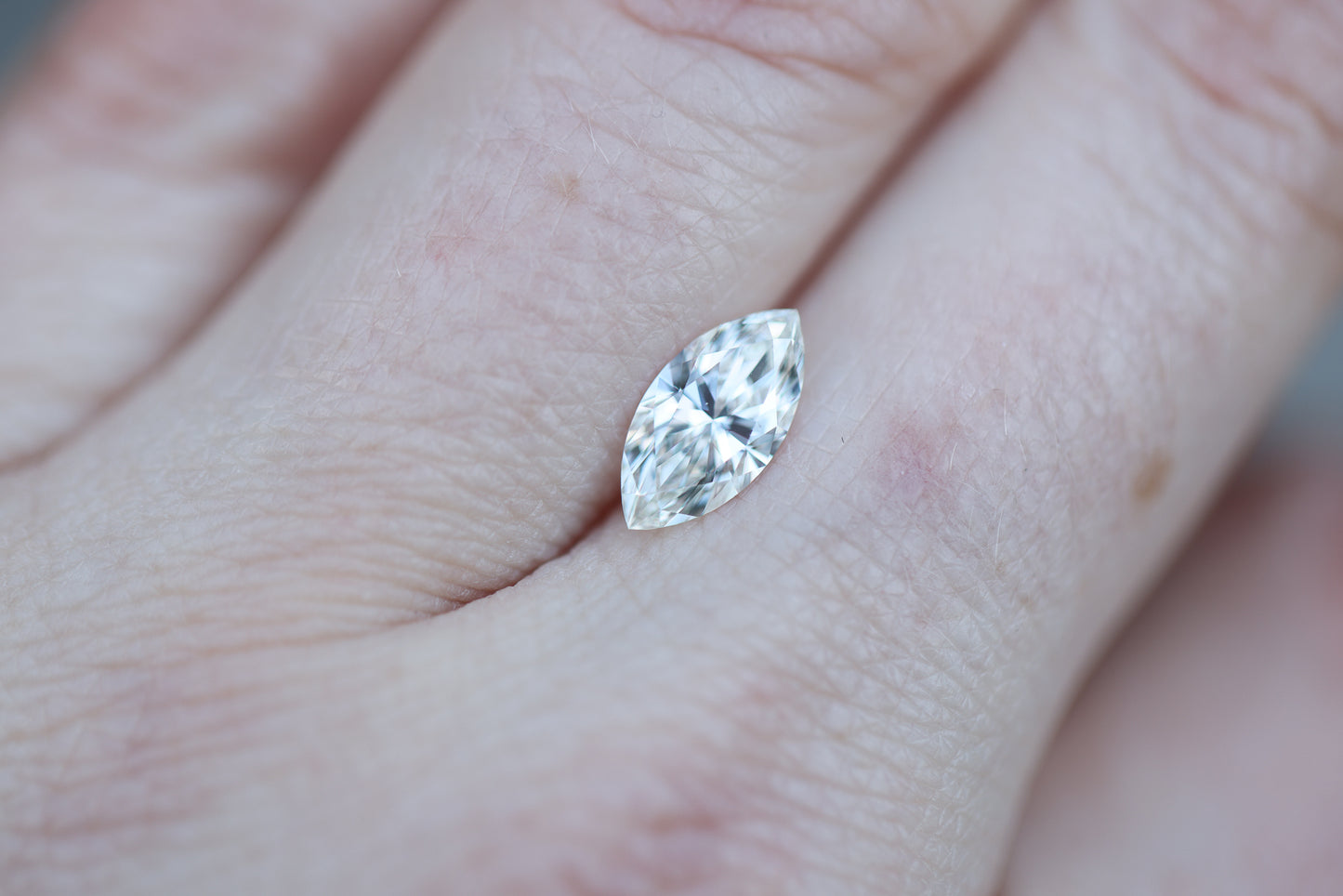1.14ct marquise lab diamond, G/VVS2