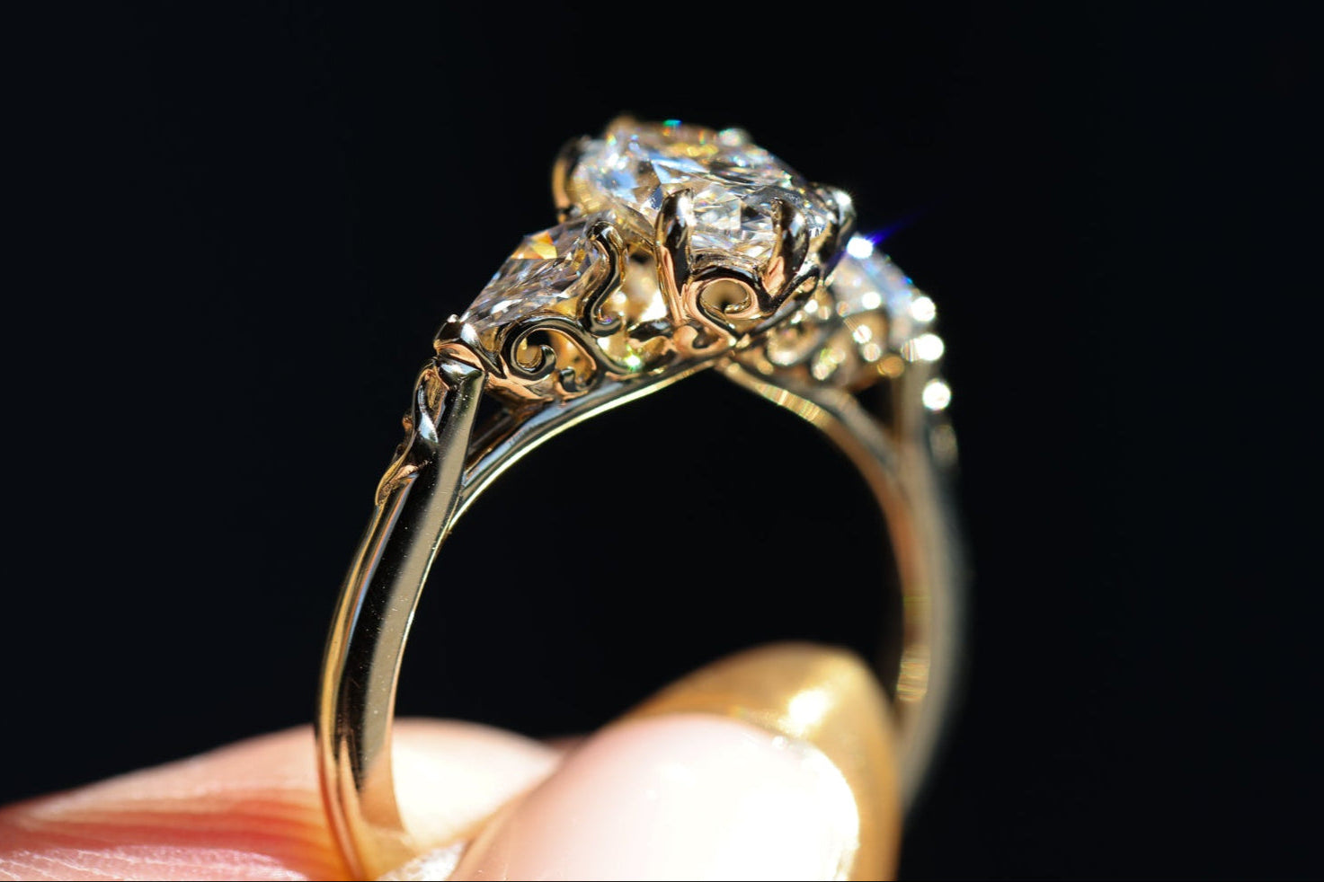 Artemisia (setting only) – Oore Jewelry