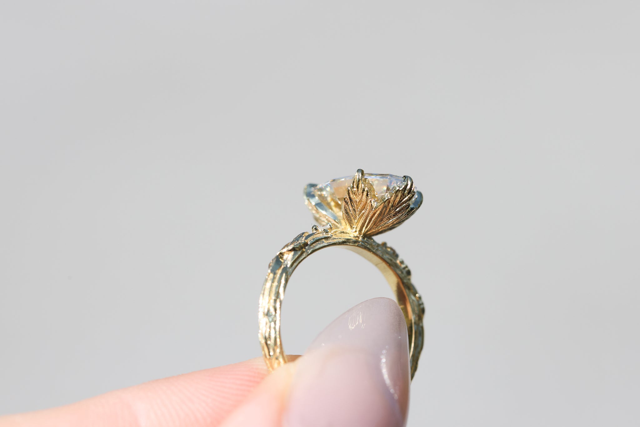 Ready to ship, Size 6 14k yellow, Viridian – Oore Jewelry