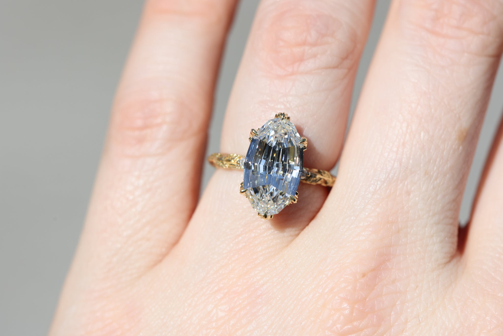 Ready to ship, Size 6 14k yellow, Viridian – Oore Jewelry