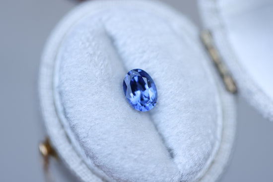 .76ct oval blue purple sapphire