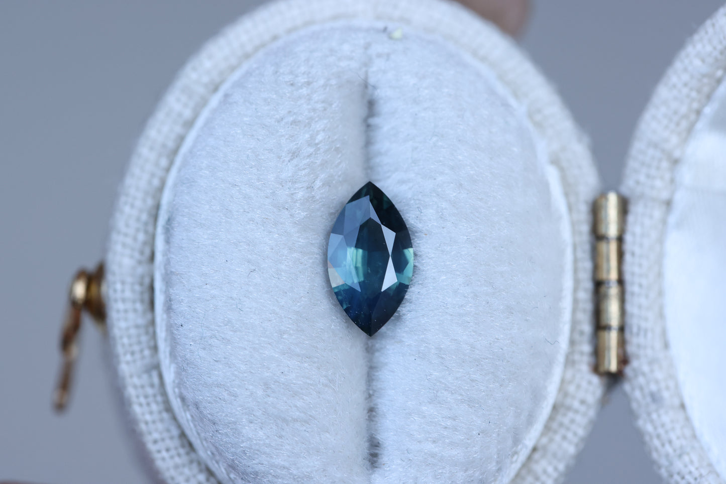 .72ct marquise blue teal sapphire