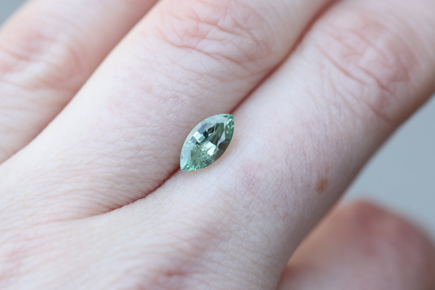 1.73ct marquise green sapphire