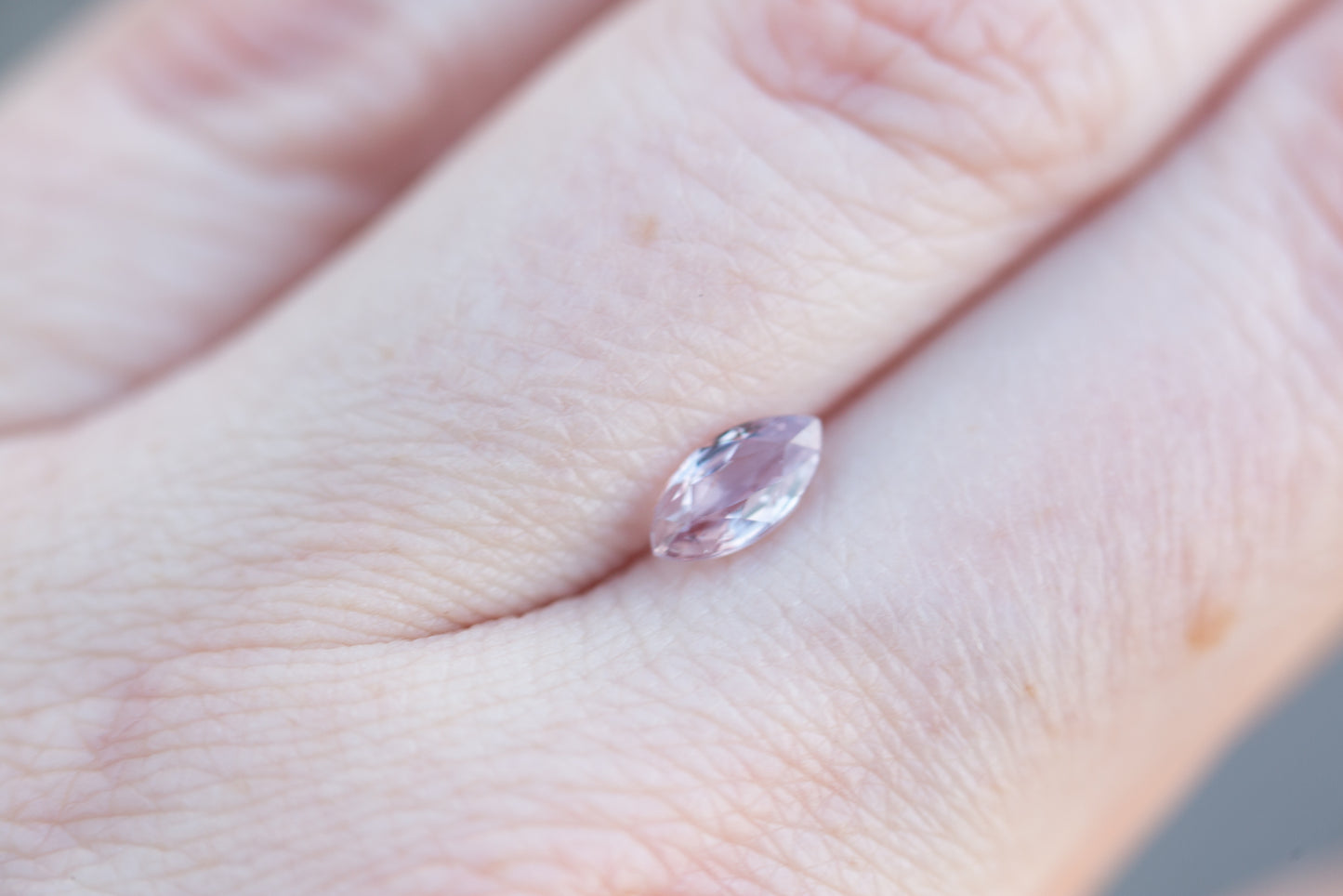 Load image into Gallery viewer, .77ct marquise mauve pink sapphire
