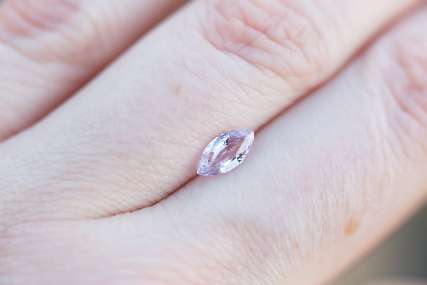 .66ct marquise light pink lavender sapphire