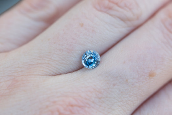 .78ct round ceylon blue sapphire