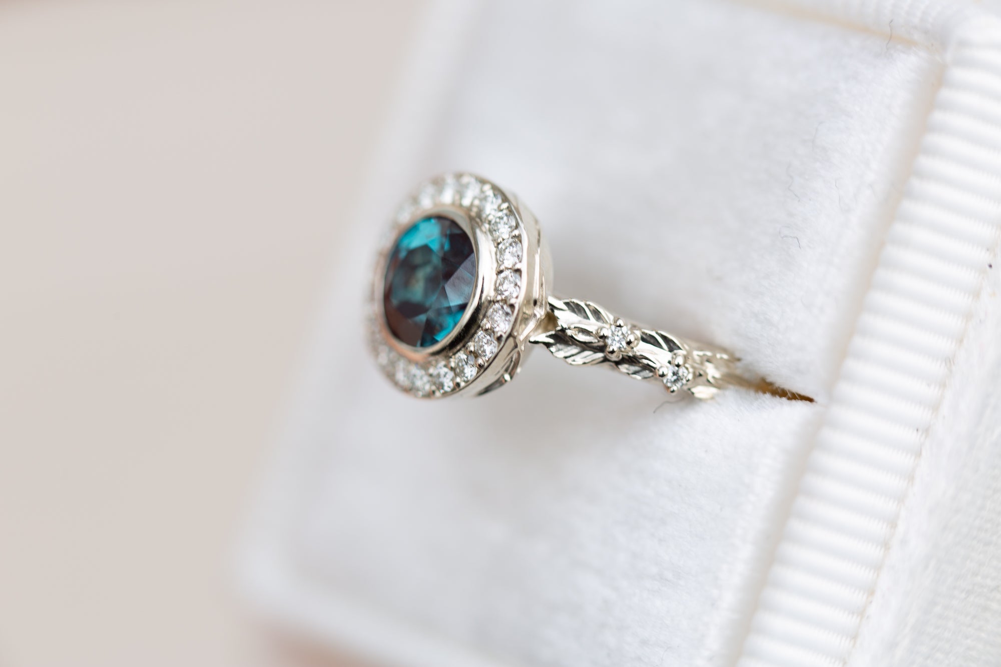 Crown of Thorns with lab alexandrite – Oore Jewelry