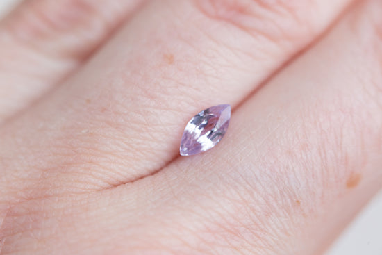 Load image into Gallery viewer, .87ct marquise lavender sapphire
