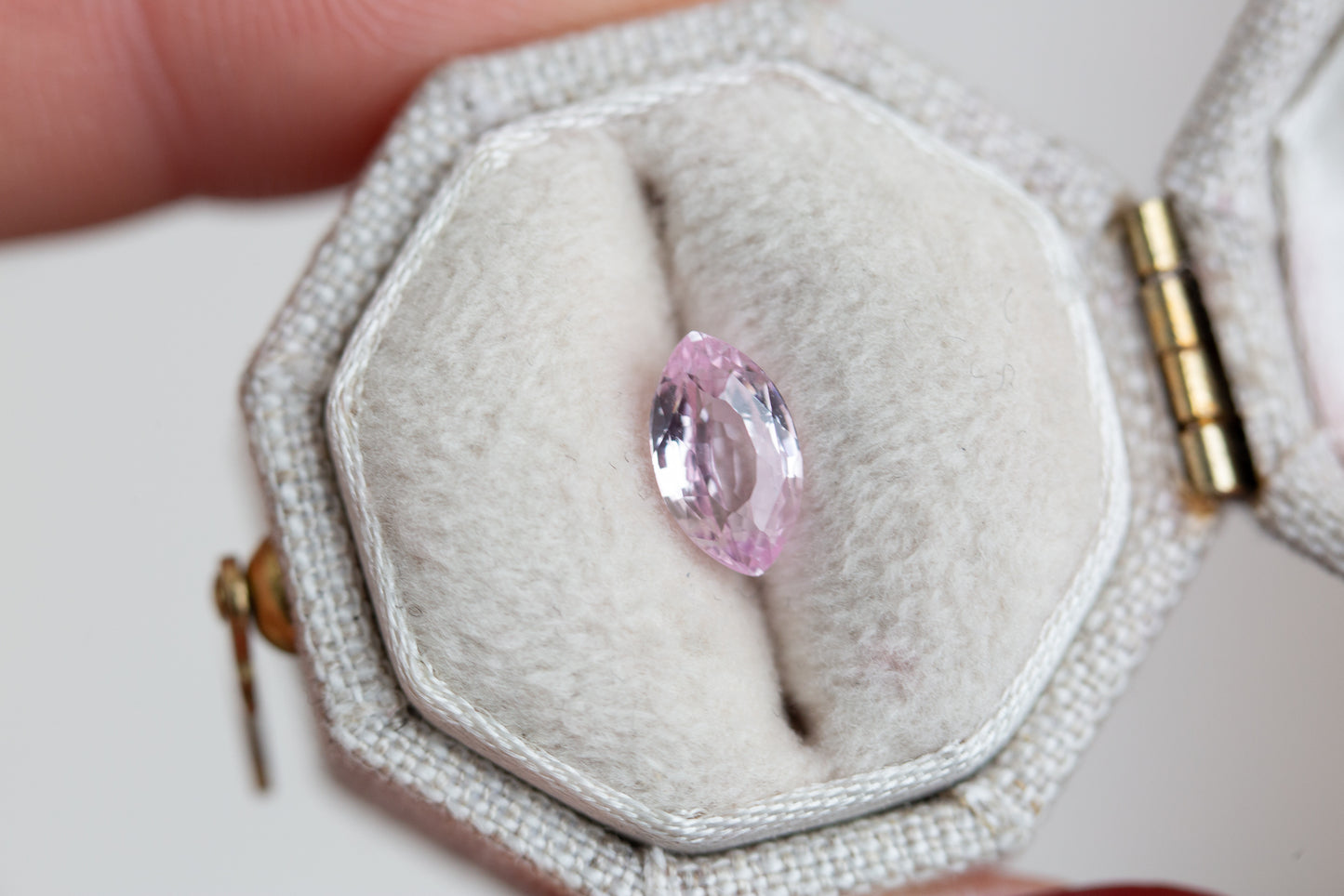 1.12ct marquise light pink sapphire