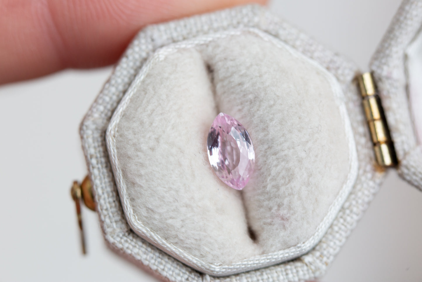 1.12ct marquise light pink sapphire