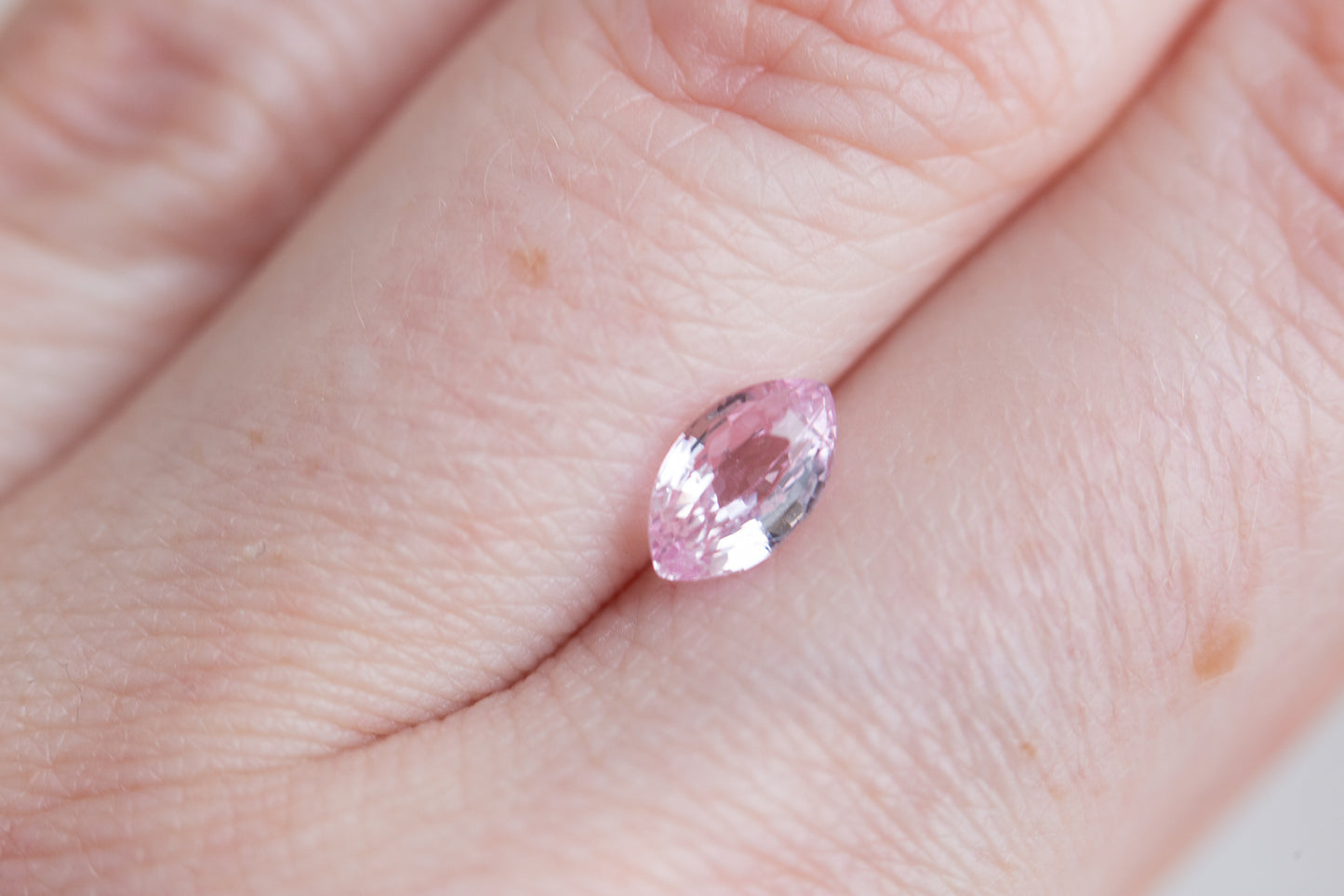 1.12ct marquise light pink sapphire