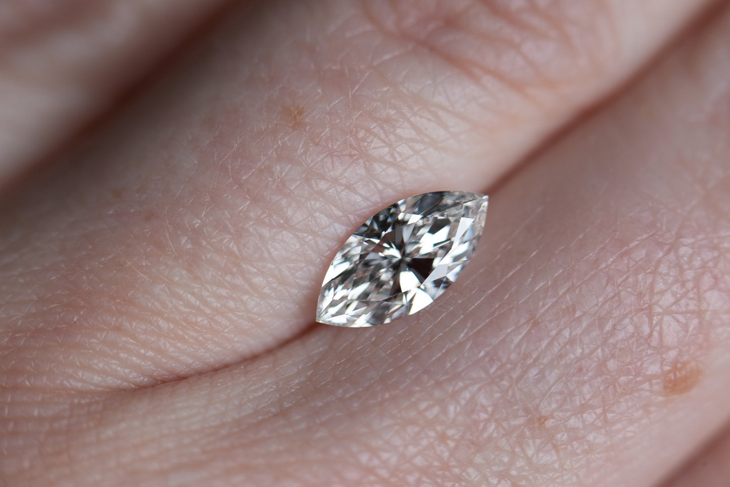 1.25ct marquise lab diamond