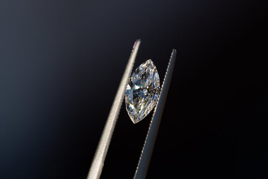 Load image into Gallery viewer, .75ct marquise lab grown diamond

