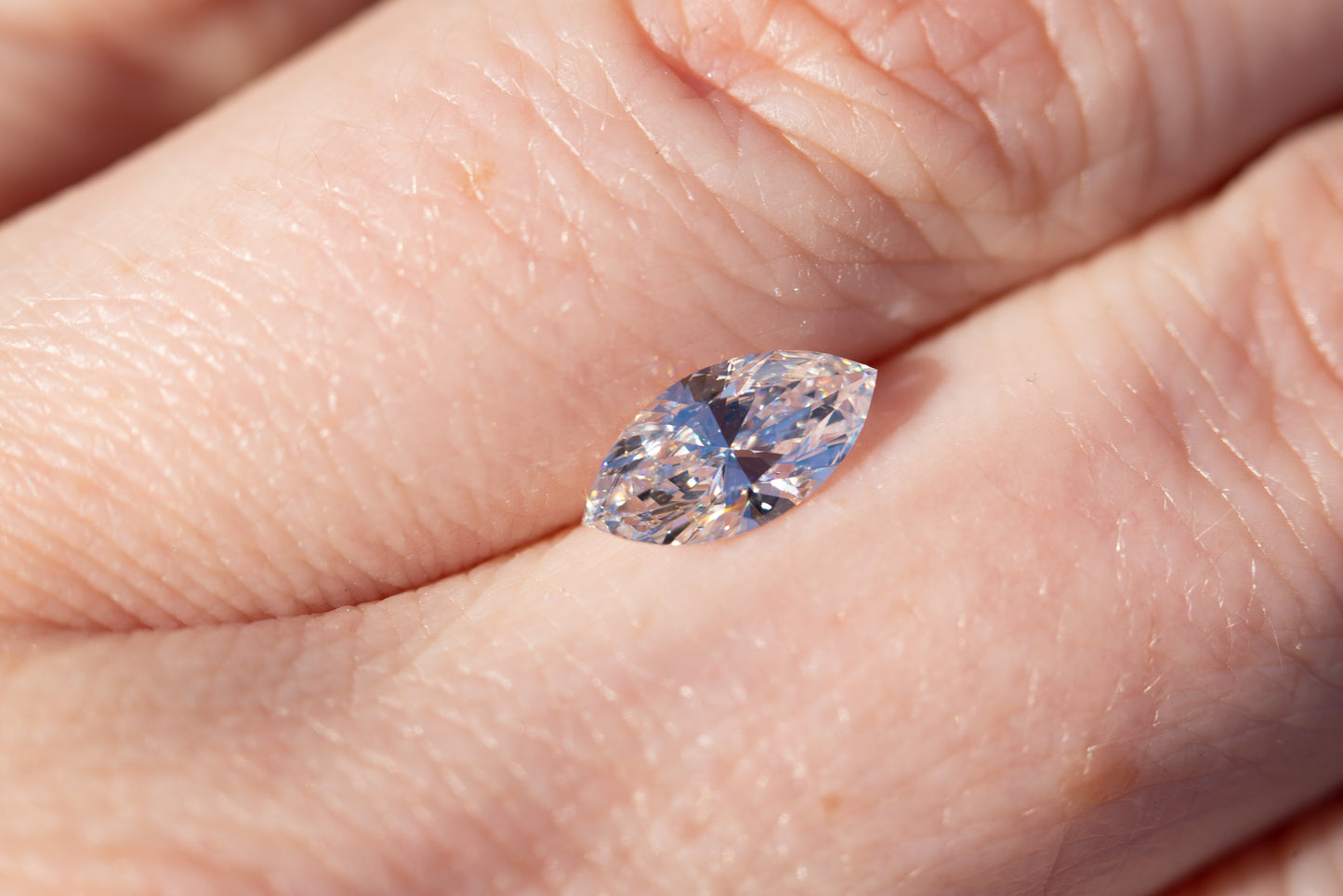 .81ct marquise lab grown diamond
